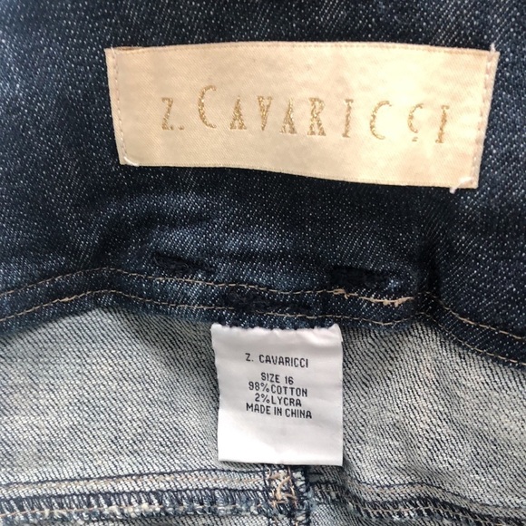 Z. Cavaricci Denim/Jean Skirt Size 16 - Picture 4 of 4